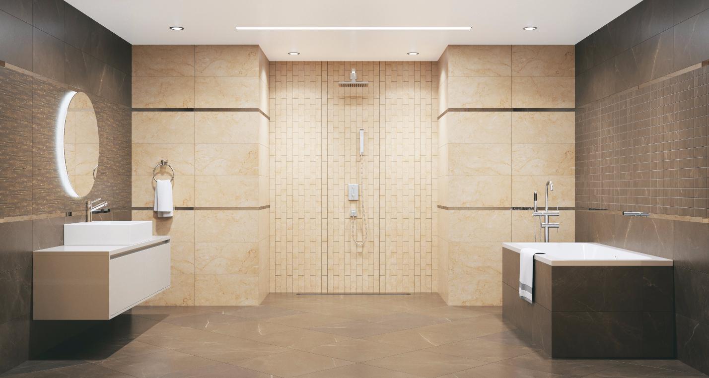Коллекция Marble Trend цвет бежевый — фото 4
