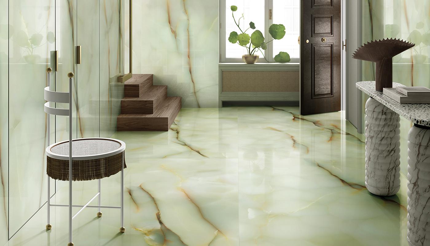 Коллекция Tele Di Marmo Pure Onyx цвет светло-серый — фото 6