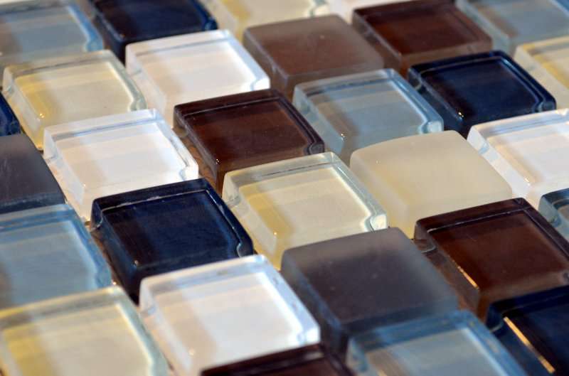 Коллекция Glass Mosaic цвет белый — фото 3