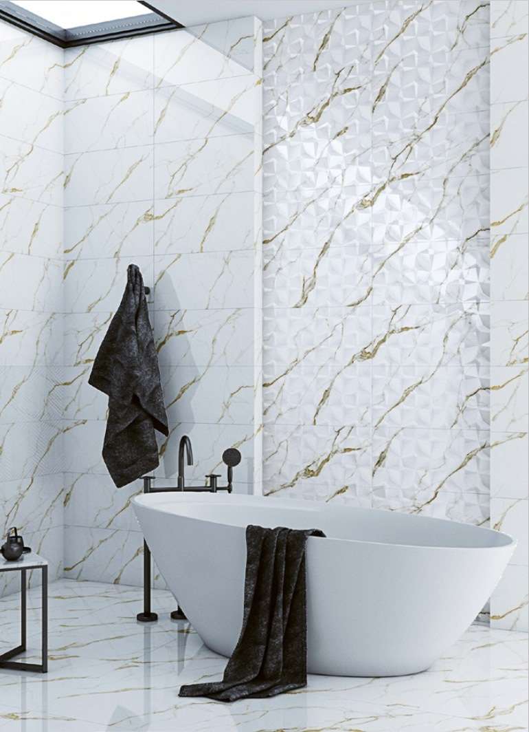 Коллекция Bianco Carrara Classico цвет белый — фото 2