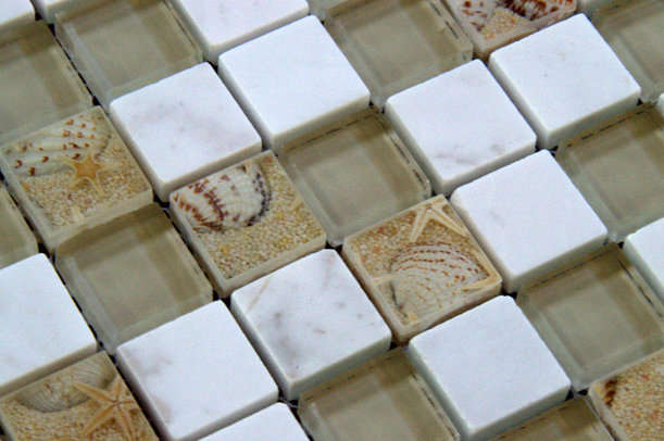 Коллекция Mix Mosaic цвет белый — фото 3