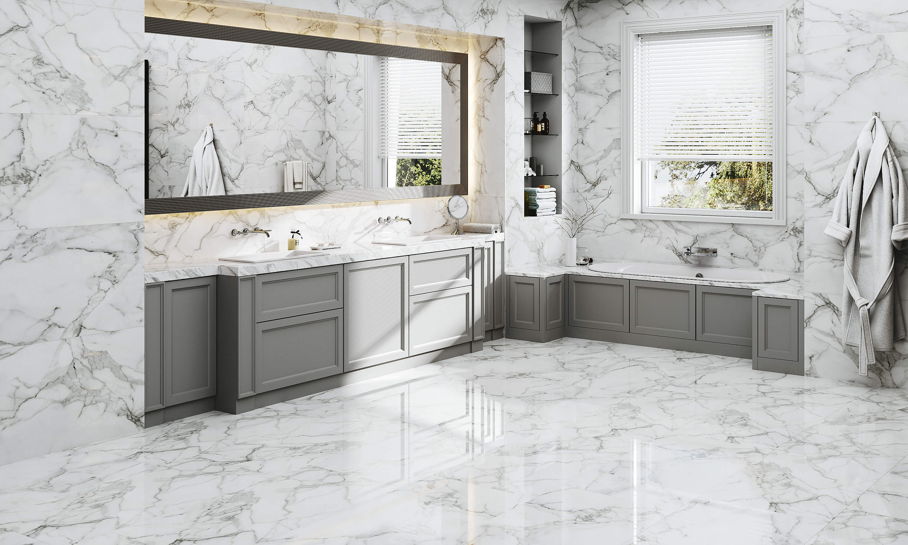 Коллекция Marble глазурованная матовая поверхность — фото 14