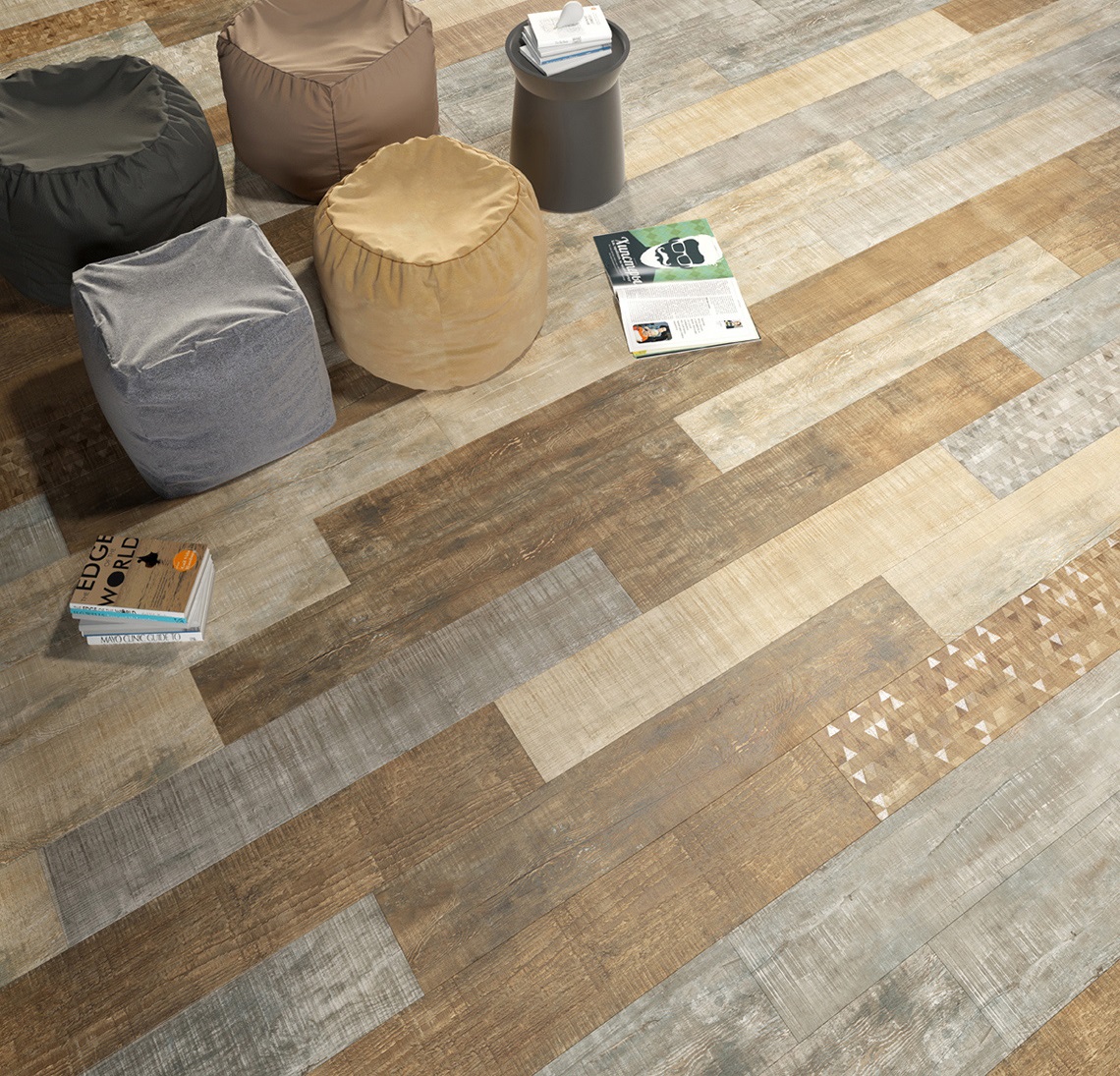 Коллекция Granite Wood Ego / Гранит Вуд Эг цвет голубой — фото 4