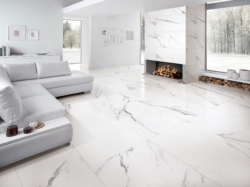 Коллекция Carrara X Satin цвет белый — фото 2