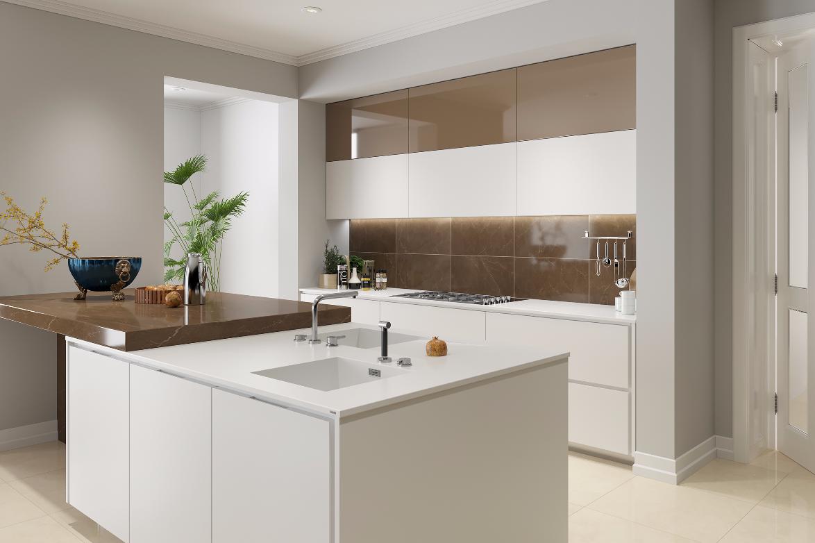 Коллекция Marble Trend цвет кремовый — фото 6