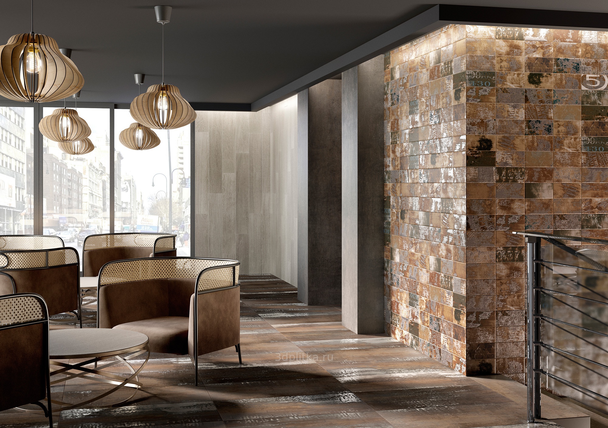 Коллекция Corten/Heritage цвет коричневый — фото 3