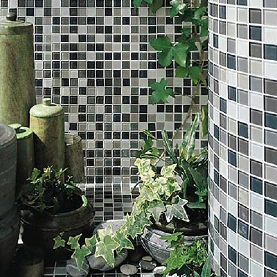 Коллекция Glass Mosaic цвет черный — фото 2