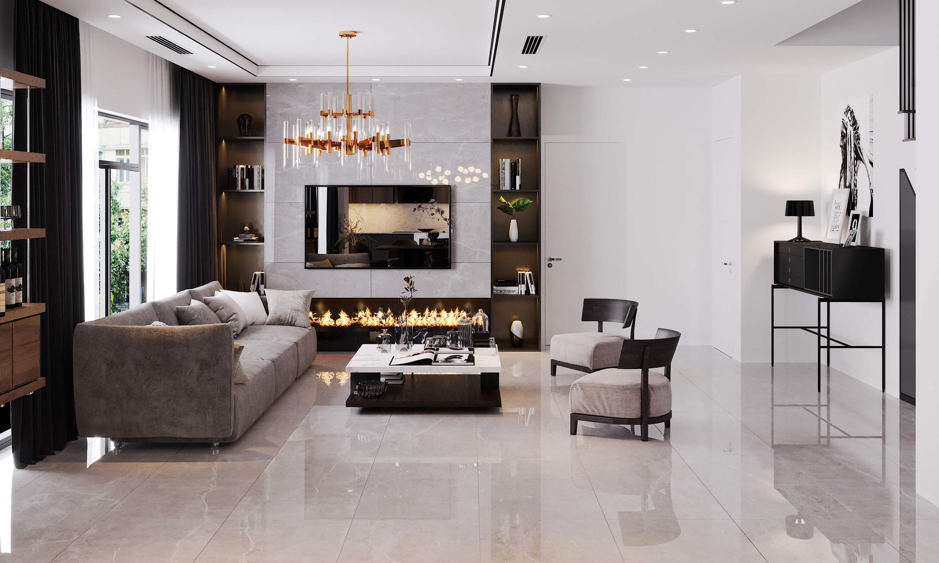 Коллекция Marble цвет зеленый — фото 13