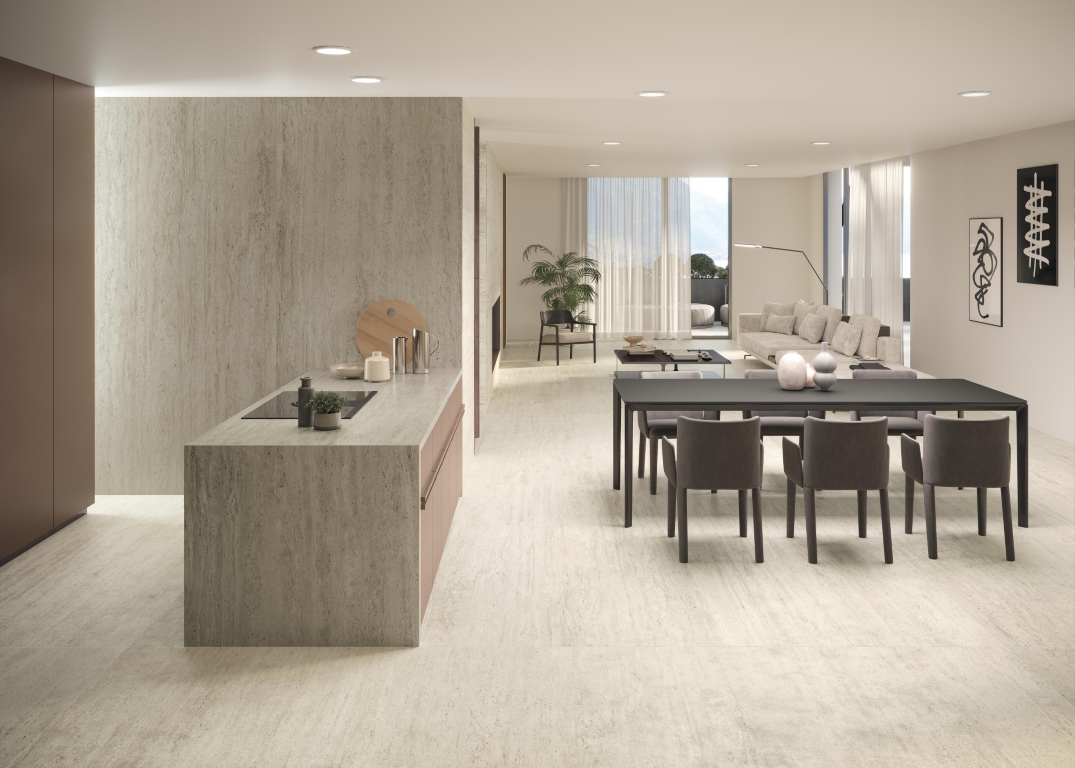 Коллекция Marvel Travertine цвет белый — фото 3