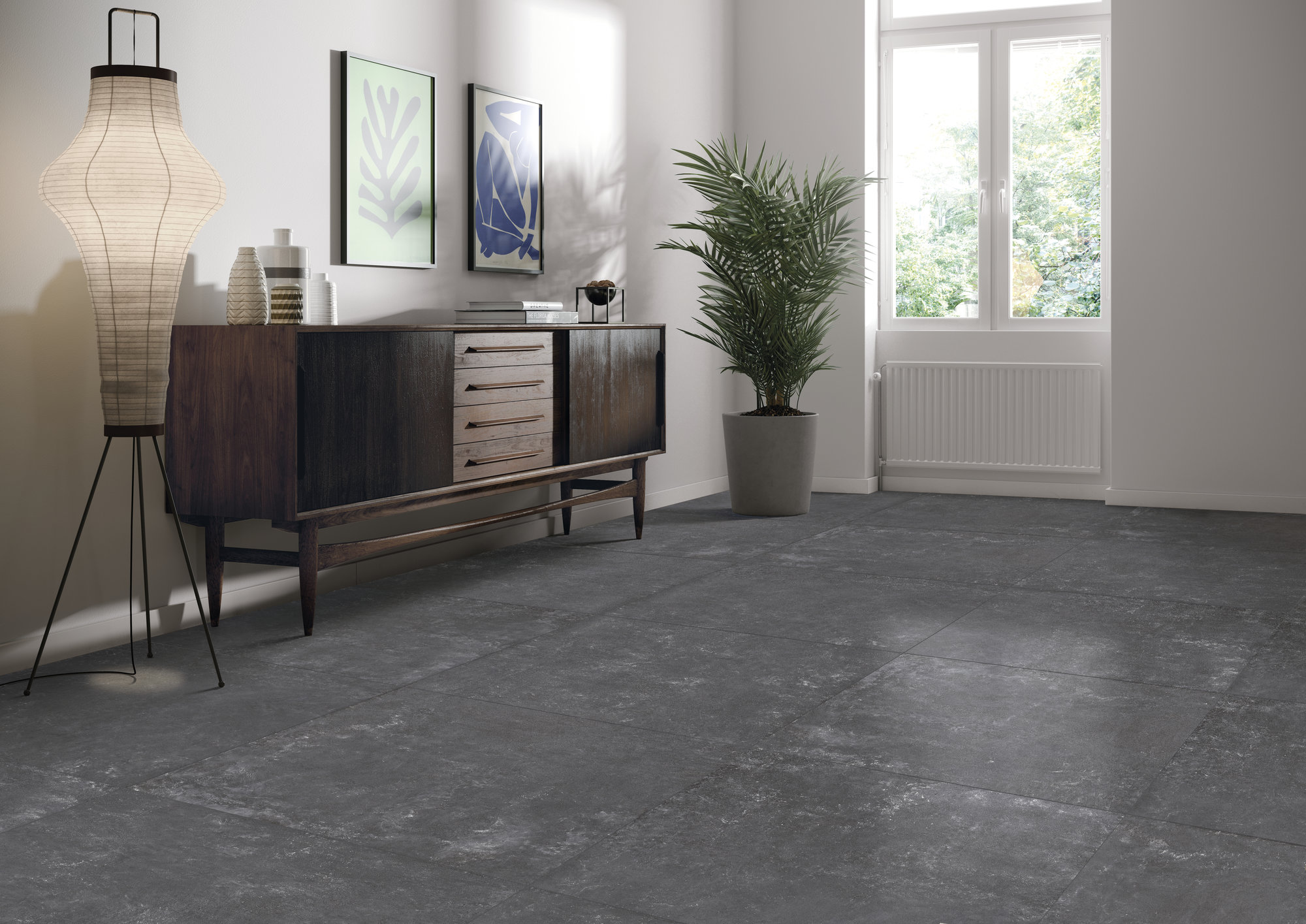 Коллекция Grunge Floor цвет белый — фото 5