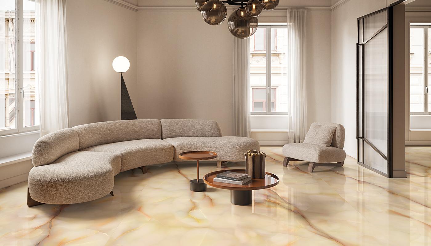 Коллекция Tele Di Marmo Pure Onyx цвет розовый — фото 3